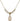 Saint Cecilia Crystal Necklace | 1/2 inch | 4mm Beads   14kt Gold Filled