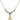 Saint Rita of Cascia Crystal Necklace | 1/2 inch | 4mm Beads   14kt Gold Filled