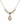 Saint Sebastian Crystal Necklace | 1/2 inch | 4mm Beads   14kt Gold Filled