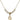Saint Vincent Ferrer Crystal Necklace | 1/2 inch | 4mm Beads   14kt Gold Filled