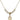 Saint John Neumann Crystal Necklace | 1/2 inch | 4mm Beads   14kt Gold Filled