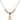 Our Lady of Fatima Crystal Necklace | 1/2 inch | 4mm Beads   14kt Gold Filled
