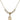 Saint Therese of Lisieux Crystal Necklace | 1/2 inch | 4mm Beads   14kt Gold Filled