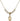 Saint Germaine Cousin Crystal Necklace | 1/2 inch | 4mm Beads   14kt Gold Filled