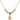Saint Isaac Jogues Crystal Necklace | 1/2 inch | 4mm Beads   14kt Gold Filled