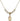 Saint Isaac Jogues Crystal Necklace | 1/2 inch | 4mm Beads   14kt Gold Filled