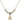 Saint Anastasia Crystal Necklace | 1/2 inch | 4mm Beads   14kt Gold Filled