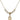 Saint Alexandra Crystal Necklace | 1/2 inch | 4mm Beads   14kt Gold Filled