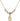Saint Ignatius of Loyola Crystal Necklace | 1/2 inch | 4mm Beads   14kt Gold Filled
