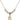 Holy Family Crystal Necklace | 1/2 inch | 4mm Beads   14kt Gold Filled