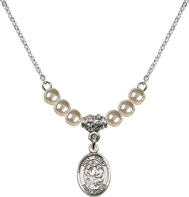Collar de Cristal de la Sagrada Familia | 1/2 pulgada | Cuentas de 4 mm | N21-9218