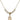 Saint Gertrude of Nivelles Crystal Necklace | 1/2 inch | 4mm Beads   14kt Gold Filled