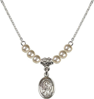 Collar de cristal San Alfonso | 1/2 pulgada | Cuentas de 4 mm | N21-9221