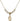 Saint Elizabeth Ann Seton Crystal Necklace | 1/2 inch | 4mm Beads   14kt Gold Filled