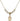 Saint Aloysius Gonzaga Crystal Necklace | 1/2 inch | 4mm Beads   14kt Gold Filled