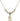 Saint Lillian Crystal Necklace | 1/2 inch | 4mm Beads   14kt Gold Filled