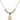 Saint Stephanie Crystal Necklace | 1/2 inch | 4mm Beads   14kt Gold Filled