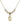 Our Lady of Lebanon Crystal Necklace | 1/2 inch | 4mm Beads   14kt Gold Filled