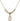 San Juan de la Cruz Crystal Necklace | 1/2 inch | 4mm Beads   14kt Gold Filled
