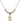 Saint Placidus Crystal Necklace | 1/2 inch | 4mm Beads   14kt Gold Filled