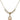 Saint Maurus Crystal Necklace | 1/2 inch | 4mm Beads   14kt Gold Filled