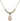 Saint Maurus Crystal Necklace | 1/2 inch | 4mm Beads   14kt Gold Filled
