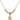 Our Lady of All Nations Crystal Necklace | 1/2 inch | 4mm Beads   14kt Gold Filled