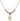 Our Lady of Mount Carmel Crystal Necklace | 1/2 inch | 4mm Beads   14kt Gold Filled