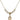 Our Lady of Knock Crystal Necklace | 1/2 inch | 4mm Beads   14kt Gold Filled