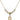 Our Lady of the Railroad Crystal Necklace | 1/2 inch | 4mm Beads   14kt Gold Filled