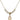 Blessed Trinity Crystal Necklace | 1/2 inch | 4mm Beads   14kt Gold Filled