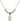 Saint Aaron Crystal Necklace | 1/2 inch | 4mm Beads   14kt Gold Filled