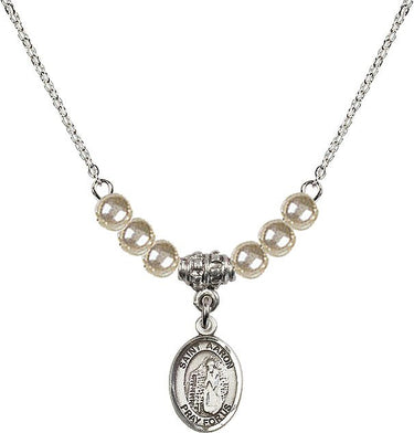 Collar de Cristal San Aarón | 1/2 pulgada | Cuentas de 4 mm | N21-9254