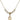 Saint Samuel Crystal Necklace | 1/2 inch | 4mm Beads   14kt Gold Filled