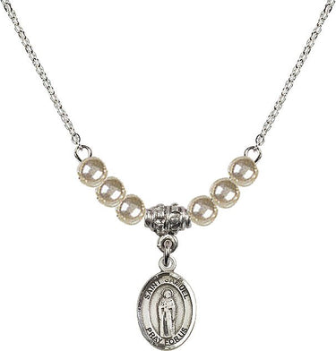 Collar de cristal de San Samuel | 1/2 pulgada | Cuentas de 4 mm | N21-9259