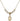 Saint Tarcisius Crystal Necklace | 1/2 inch | 4mm Beads   14kt Gold Filled