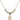 Saint John Baptist de la Salle Crystal Necklace | 1/2 inch | 4mm Beads   14kt Gold Filled