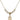 Saint Julia Billiart Crystal Necklace | 1/2 inch | 4mm Beads   14kt Gold Filled