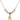 Saint Sharbel Crystal Necklace | 1/2 inch | 4mm Beads   14kt Gold Filled