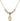 Saint Perpetua Crystal Necklace | 1/2 inch | 4mm Beads   14kt Gold Filled
