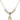 Saint Wenceslaus Crystal Necklace | 1/2 inch | 4mm Beads   14kt Gold Filled