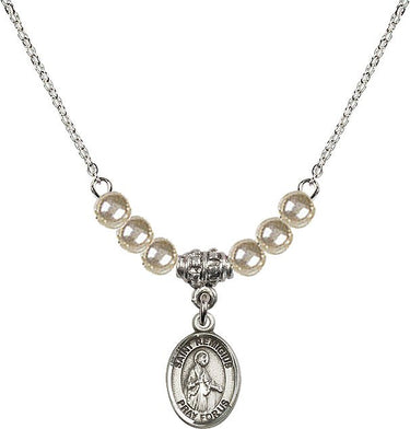 Collar de cristal de San Remigio de Reims | 1,27 cm | Cuentas de 4 mm | N21-9274