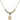 Blessed Caroline Gerhardinger Crystal Necklace | 1/2 inch | 4mm Beads   14kt Gold Filled