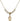Blessed Caroline Gerhardinger Crystal Necklace | 1/2 inch | 4mm Beads   14kt Gold Filled