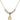 Saint John Vianney Crystal Necklace | 1/2 inch | 4mm Beads   14kt Gold Filled