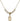 Saint Walter of Pontnoise Crystal Necklace | 1/2 inch | 4mm Beads   14kt Gold Filled