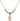 Saint Deborah Crystal Necklace | 1/2 inch | 4mm Beads   14kt Gold Filled
