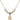 Our Lady of Good Counsel Crystal Necklace | 1/2 inch | 4mm Beads   14kt Gold Filled