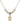 Our Lady of Mercy Crystal Necklace | 1/2 inch | 4mm Beads   14kt Gold Filled