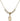 Saint Aedan of Ferns Crystal Necklace | 1/2 inch | 4mm Beads   14kt Gold Filled